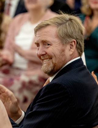 09-10-2025 Palace Queen Maxima, with King Willem-Alexander and Princess Beatrix, attended the 2025 Appeltjes van Oranje (Apples of Orange) awards at palace Noordeinde in The Hague. Â  Copyright: xPPEx
