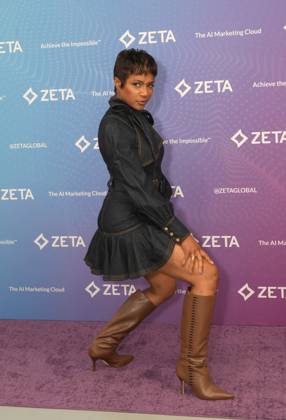 October 9, 2025, New York, New York, USA: TIFFANY HADDISH attends the Zeta Live 25 Conference,.Center 415, NYC .October 9, 2025. New York USA - ZUMAms4_ 20251009_faf_ms4_006 Copyright: xSoniaxMoskowitzxGordonx