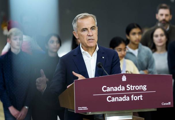 October 10, 2025, Ottawa, On, CAN: Prime Minister Mark Carney participates in an announcement at a community centre in Ottawa, on Friday, Oct. 10, 2025. Ottawa CAN - ZUMAc35_ 20251010_zaf_c35_024 Copyright: xJustinxTangx