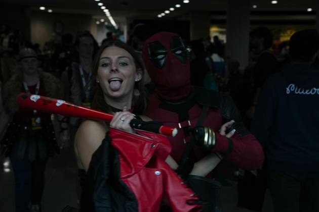 October 10, 2025, New York, New York, USA: An attendee in cosplay at the New York Comic Con at the Jacob K. Javits Convention Center on October 10, 2025 in New York. New York USA - ZUMAb148 20251010_zap_b148_040 Copyright: xBryanxSmithx