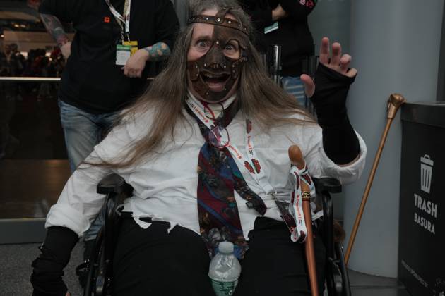 October 10, 2025, New York, New York, USA: A woman in cosplay at the New York Comic Con at the Jacob K. Javits Convention Center on October 10, 2025 in New York. New York USA - ZUMAb148 20251010_zap_b148_087 Copyright: xBryanxSmithx