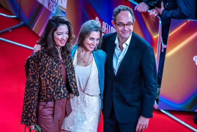 October 10, 2025, London, United Kingdom: (L-R) Kiska Higgs, Kezia Williams and Niels Swinkels attend the Bugonia Headline Gala at the 69th BFI London Film Festival at The Royal Festival Hall. London United Kingdom - ZUMAs197 20251010_aaa_s197_697 Copyright: xLoredanaxSangiulianox