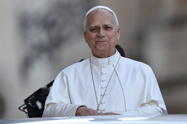 October 11, 2025. Vatican City - POPE LEO XIV during the Marian Vigil of Our Lady of Fatima in Peter s Square at the Vatican. EvandroInetti_via ZUMA Wire Vatican City State - ZUMAi15_ 20251011_zaf_i15_071 Copyright: xEvandroxInettix