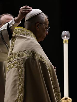 October 11, 2025. Vatican City - POPE LEO XIV during the Marian Vigil of Our Lady of Fatima in Peter s Square at the Vatican. EvandroInetti_via ZUMA Wire Vatican City State - ZUMAi15_ 20251011_zaf_i15_059 Copyright: xEvandroxInettix