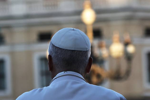 October 11, 2025. Vatican City - POPE LEO XIV during the Marian Vigil of Our Lady of Fatima in Peter s Square at the Vatican. EvandroInetti_via ZUMA Wire Vatican City State - ZUMAi15_ 20251011_zaf_i15_078 Copyright: xEvandroxInettix