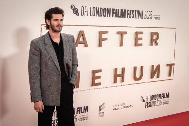 October 11, 2025, London, United Kingdom: Andrew Garfield attends the Headline Gala screening of After The Hunt during the 69th BFI London Film Festival at The Royal Festival Hall. London United Kingdom - ZUMAs197 20251011_aaa_s197_331 Copyright: xLoredanaxSangiulianox