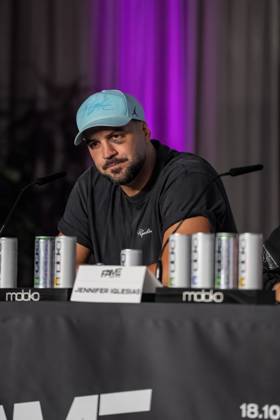 Press conference Fame Fighting 2025 Yasin Cilingir at the press conference for Fame Fighting 2025 on 11 10 2025 at the Atlantic Hotel Essen Essen Atlantic Hotel Nordrhein Westfalen