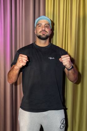 Press conference Fame Fighting 2025 Yasin Cilingir at the press conference for Fame Fighting 2025 on 11 10 2025 at the Atlantic Hotel Essen Essen Atlantic Hotel Nordrhein Westfalen
