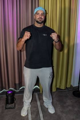 Press conference Fame Fighting 2025 Yasin Cilingir at the press conference for Fame Fighting 2025 on 11 10 2025 at the Atlantic Hotel Essen Essen Atlantic Hotel Nordrhein Westfalen