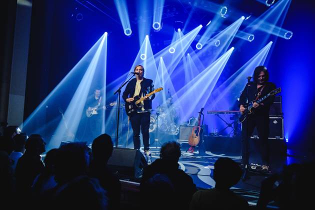 Starsailor live in Bern, Switzerland Bern, Switzerland. 14th, October 2025. The English band Starsailor performs a live concert at Bierhübeli in Bern. Here vocalist and musician James Walsh is seen live on stage. Switzerland, Bern Copyright: xGonzalesxPhoto TilmanxJentzschx