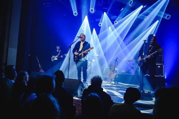 Starsailor live in Bern, Switzerland Bern, Switzerland. 14th, October 2025. The English band Starsailor performs a live concert at Bierhübeli in Bern. Here vocalist and musician James Walsh is seen live on stage. Switzerland, Bern Copyright: xGonzalesxPhoto TilmanxJentzschx