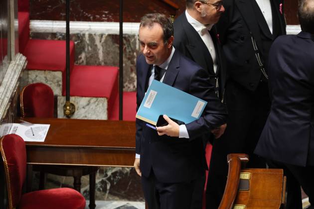 AssembleÌe Nationale, QAG du 15 octobre 2025 SÃ bastien Lecornu SÃ ance des Questions d ActualitÃ s au Gouvernement du 15 octobre 2025 Ã l AssemblÃ e Nationale Ã Paris. Current Affairs Question Time with the Government on October 15, 2025, at the National Assembly in Paris.  Copyright: xFabricexChasseryx