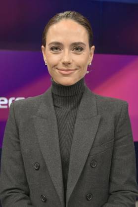 Franca Lehfeldt on the ARD talk show maischberger in Studio Berlin Adlershof Berlin, 15 10 2025 Foto:xM.xBehrensx xFuturexImagex maischberger1510_5026