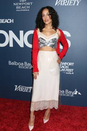 October 19, 2025, Newport Beach, Ca, USA: LOS ANGELES - OCT 19: Tessa Thompson at the 2025 Newport Beach Film Festival HONORS at the Balboa Bay Club on October 19, 2025 in Newport Beach, CA Newport Beach USA - ZUMAb170 20251019_aap_b170_311 Copyright: xKayxBlakex