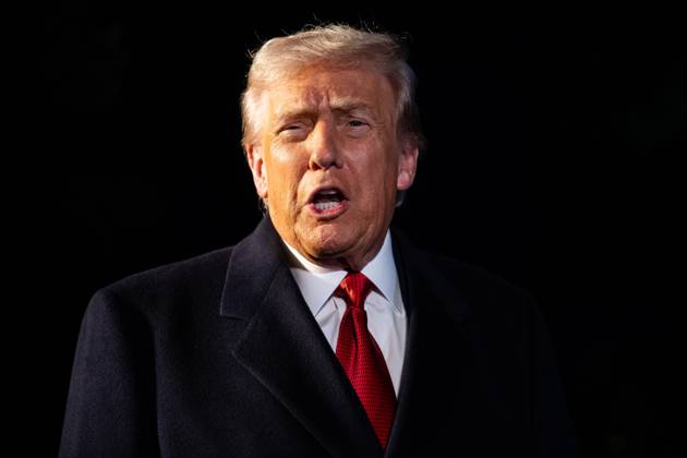 President Donald Trump speaks with reporters as he departs for a trip to Asia on the South Lawn of the White House in Washington, DC on Friday, October 24, 2025. Trump is expected to meet with Chinese President Xi Jinping to discuss a trade deal, Prime Minister of Malaysia Anwar bin Ibrahim, Japan s new prime minister Sanae Takaichi and several other Asian leaders at the Association of Southeast Asian Nations (ASEAN).  WASP20251024106 FrancisxChung