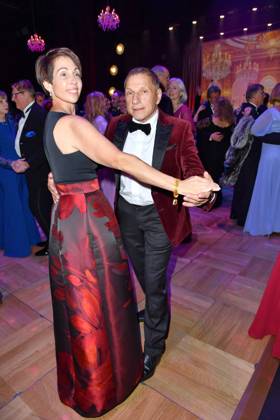 Richy Müller with his wife Christl Stumhofer at the 30th Leipzig Opera Ball under the motto ¡Bienvenidos, Andalucia at the Leipzig Opera on 25 11 2025
