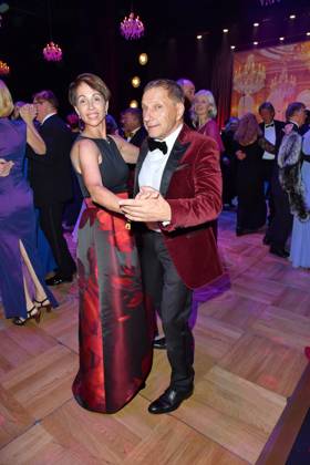 Richy Müller with his wife Christl Stumhofer at the 30th Leipzig Opera Ball under the motto ¡Bienvenidos, Andalucia at the Leipzig Opera on 25 11 2025