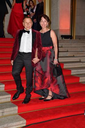 Richy Müller with his wife Christl Stumhofer at the 30th Leipzig Opera Ball under the motto ¡Bienvenidos, Andalucia at the Leipzig Opera on 25 11 2025