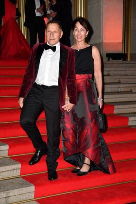 Richy Müller with his wife Christl Stumhofer at the 30th Leipzig Opera Ball under the motto ¡Bienvenidos, Andalucia at the Leipzig Opera on 25 11 2025