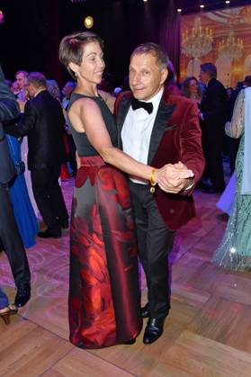 Richy Müller with his wife Christl Stumhofer at the 30th Leipzig Opera Ball under the motto ¡Bienvenidos, Andalucia at the Leipzig Opera on 25 11 2025
