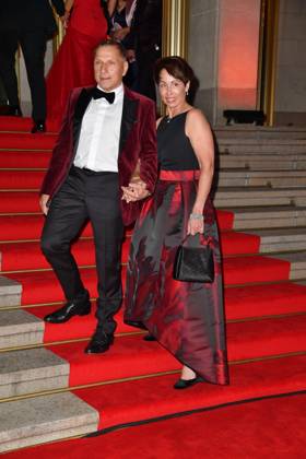 Richy Müller with his wife Christl Stumhofer at the 30th Leipzig Opera Ball under the motto ¡Bienvenidos, Andalucia at the Leipzig Opera on 25 11 2025