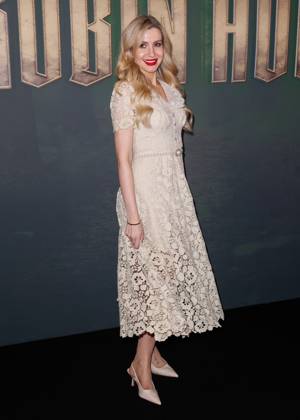 October 28, 2025, London, United Kingdom: Victoria Valentine Brown attends the London Screening of Robin Hood held at the Regent Street Cinema, London. London United Kingdom - ZUMAs197 20251028_aaa_s197_700 Copyright: xMarioxMitsisx