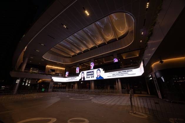 October 30, 2025, Melbourne, Victoria, Australia: MELBOURNE, AUSTRALIA - OCTOBER 30 2025: Marvel Stadium the night before Oasis play their first concert in Australia in 20 years, as part of their Live 25 global tour in Melbourne, Victoria, Australia Melbourne Australia - ZUMAp121 20251030_zsp_p121_004 Copyright: xChrisxPutnamx