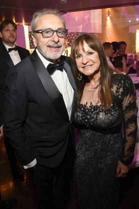 Wolfgang Stumph with his wife Christine Stumph at the 43 German Sports Press Ball 2025 in the Alte Oper Frankfurt, 08 11 2025 Foto:xF.xKernx xFuturexImagex sportpresseball_5285