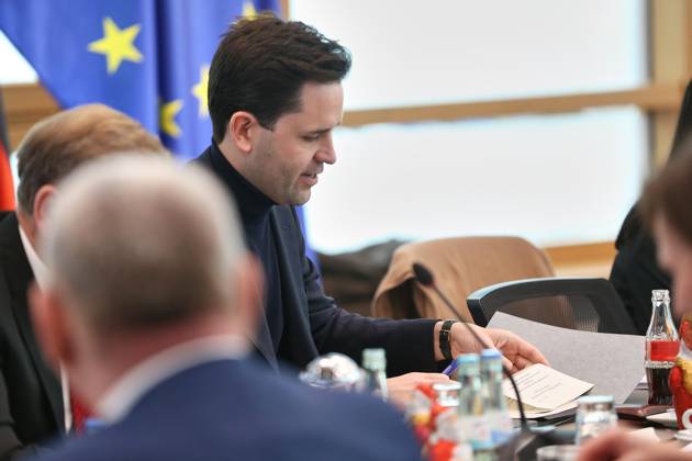Berlin, Germany, 01 12 2025 Konrad Adenauer Haus CDU Federal Executive Committee Meeting Junge Union Head Johannes Winkel Copyright: xdtsxNachrichtenagenturx dts_96316