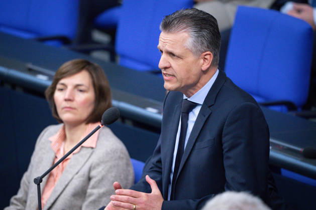 German Bundestag, 46th plenary session Thorsten Frei, Federal Minister for Special Tasks and Head of the Federal Chancellery during questioning of the Federal Government BMF and BKAmt at the 46th session of the German Bundestag in Berlin, 03 12 2025 Berlin Berlin Germany
