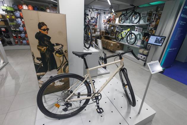 Illustration picture taken during the opening of the Decathlon City sports goods store in Brussels on Thursday 11 December 2025. NICOLASxMAETERLINCK 148140236