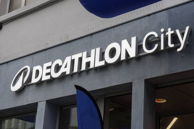 Illustration picture taken during the opening of the Decathlon City sports goods store in Brussels on Thursday 11 December 2025. NICOLASxMAETERLINCK 148140423