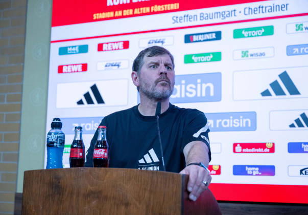 Soccer, Men, Season 2025 2026, 1 Bundesliga, 1 FC Union Berlin, Coach Steffen Baumgart 1 FC Union Berlin , 11 12 2025, Copyright: xMatthiasxKochx