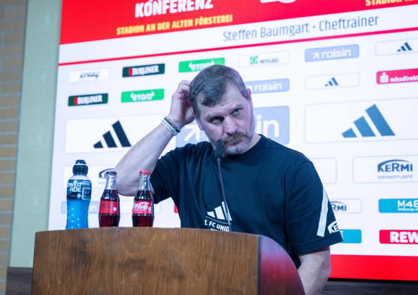 Soccer, Men, Season 2025 2026, 1 Bundesliga, 1 FC Union Berlin, Coach Steffen Baumgart 1 FC Union Berlin , 11 12 2025, Copyright: xMatthiasxKochx