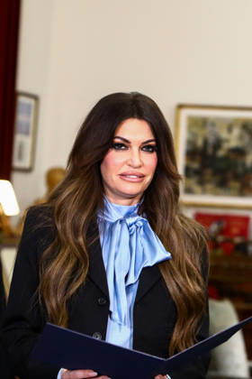 December 4, 2025, Thessaloniki, Greece: Kimberly Guilfoyle, United States ambassador to Greece during a visit in Thessaloniki Thessaloniki Greece - ZUMAp191 20251204_zap_p191_001 Copyright: xGiannisxPapanikosx