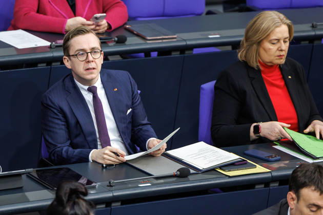 Bundestag Philipp Amthor CDU in the German Bundestag on 15 01 2026 in Berlin Berlin Berlin Germany Bundestag