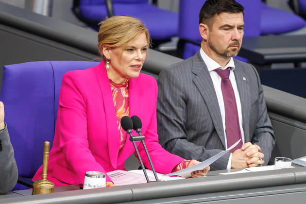 Bundestag Bundestag President Julia Klöckner in the German Bundestag on 15 01 2026 in Berlin Berlin Berlin Germany Bundestag