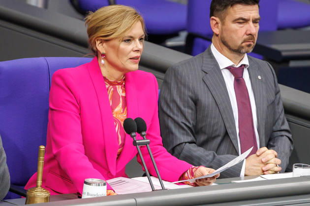 Bundestag Bundestag President Julia Klöckner in the German Bundestag on 15 01 2026 in Berlin Berlin Berlin Germany Bundestag