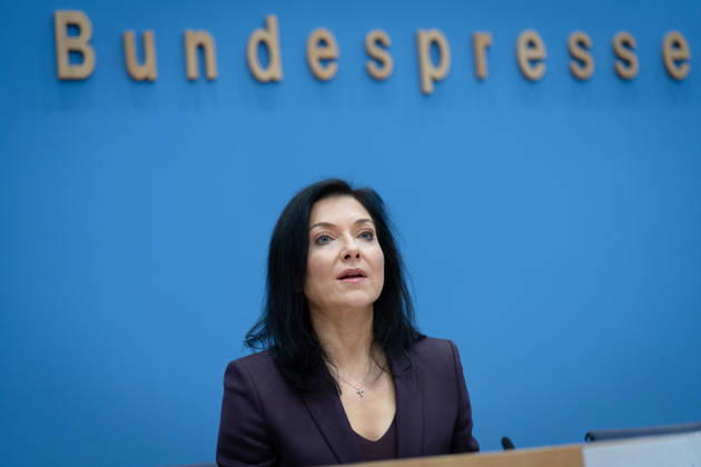 Federal Press Conference, Presentation, Annual Economic Report Federal Press Conference, Presentation, Annual Economic Report, 2026, Federal Government, Federal Minister for Economic Affairs and Energy, Katherina Reiche Berlin Berlin GER