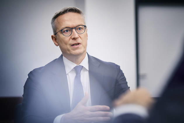 Dr Karsten Wildberger, Federal Minister for Digital and State Modernization, recorded during an interview in Berlin, 03 11 2025 Berlin Germany Copyright: xSebastianxRaux