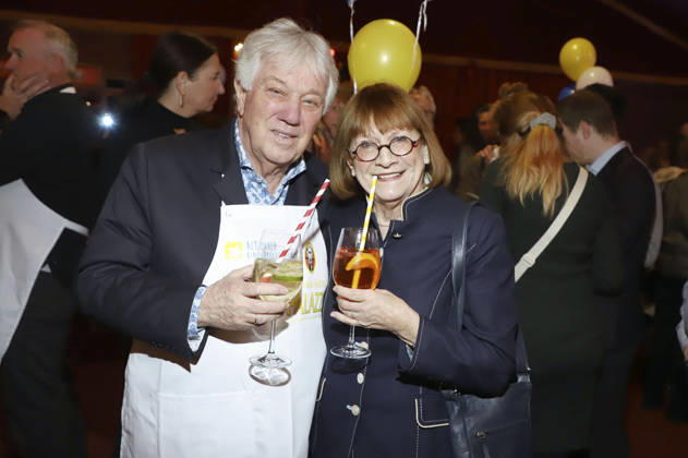 Rolf Zuckowski with his wife Monika Zuckowski at the 8 Palazzo Charity Gala for the benefit of the Lufthafen in the Altona Childrens Hospital at the Palazzo Hamburg, 28 01 2026 Foto:xgbrcix xFuturexImagex palazzo_6136