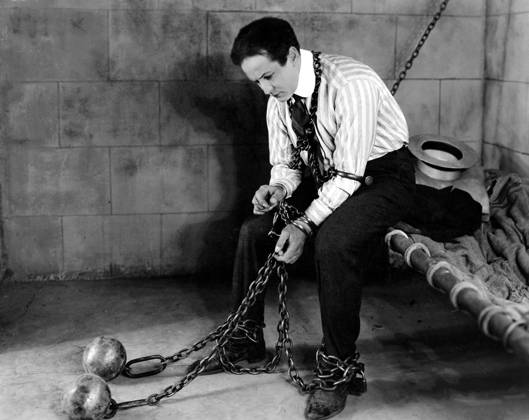 RECORD DATE NOT STATED The Grim Game Harry Houdini 1919 Paramount **I.V. EDITORIAL USE ONLY  Copyright: x
