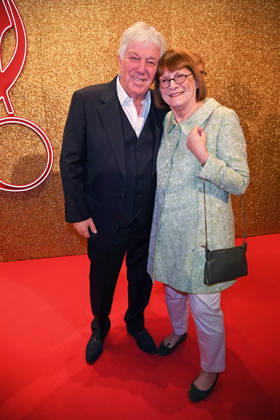 Rolf Zuckowski with his wife Monika Zuckowski at the 17 GERMAN MUSIC AUTHORINNEN PRIZE at The Ritz Carlton in Berlin on 26 02 2026