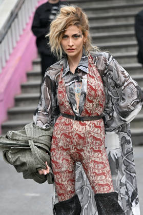 PFW Vivienne Westwood Outside Arrivals Paris Jackson arriving at the Vivienne Westwood show during Fashion Week in Paris, France on March 7, 2026. Photo by Julien Reynaud APS-Medias ABACAPRESS.COM Paris France Copyright: xReynaudxJulien APS-Medias ABACAx