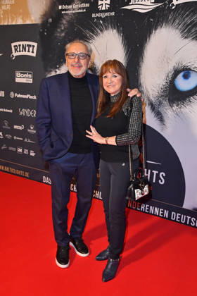 Wolfgang Stumph with his wife Christine Stumph at the BALTIC LIGHTS 2026 Charity Schilttenhunderrennen in Heringsdorf on Usedom on 07 03 2026