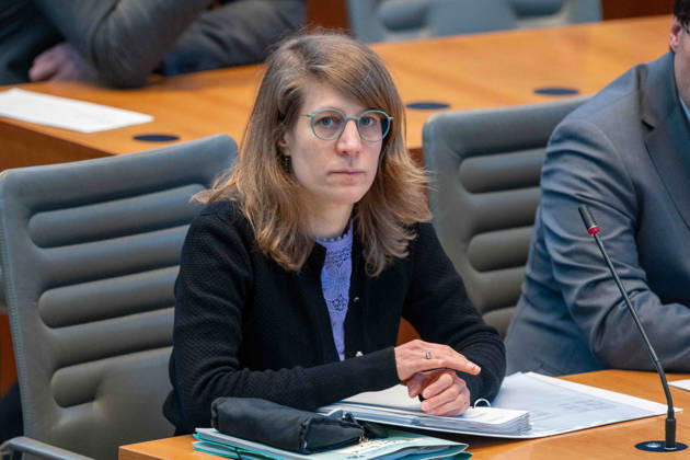 Verena SCHAEFFER, Schäffer, Minister for Children, Youth, Family, Equality, Refugees and Integration of the State of North Rhine-Westphalia 118 Session of the State Parliament of North Rhine-Westphalia, in the State Parliament of North Rhine-Westphalia NRW, Duesseldorf on 18 03 2026,
