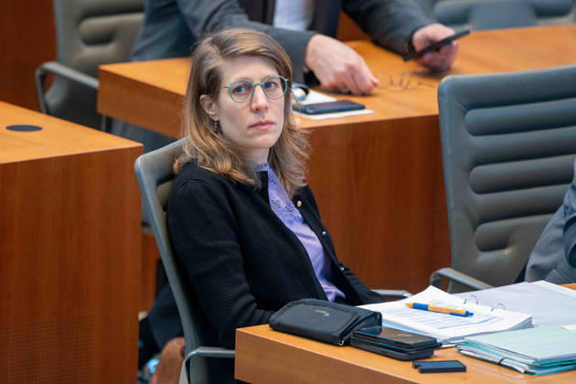 Verena SCHAEFFER, Schäffer, Minister for Children, Youth, Family, Equality, Refugees and Integration of the State of North Rhine-Westphalia 118 Session of the State Parliament of North Rhine-Westphalia, in the State Parliament of North Rhine-Westphalia NRW, Duesseldorf on 18 03 2026,