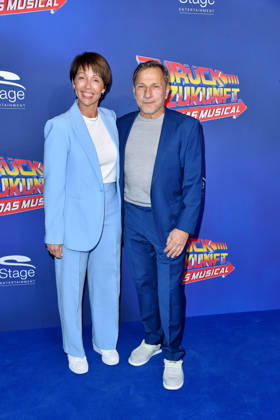 Richy Mueller with wife Christl Stumhofer at the German premiere of Back to the Future The Musical at the Stage Operettenhaus in Hamburg on 22 03 2026