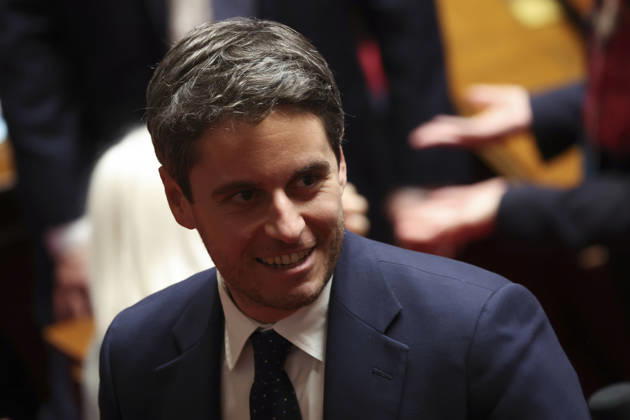NEWS : Questions au Gouvernement - Assemblee Nationale - Paris - 24 03 2026 Gabriel Attal ParisFrance  Copyright: xMichtofx