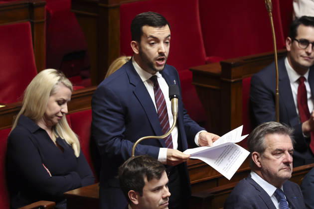 NEWS : Questions au Gouvernement - Assemblee Nationale - Paris - 24 03 2026 Jean-Philippe Tanguy ParisFrance  Copyright: xMichtofx